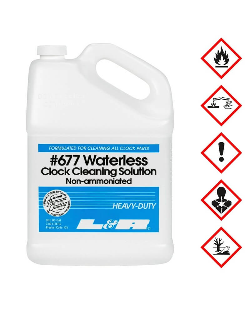 L&R 677 – Solution nettoyage montres sans eau horlogerie