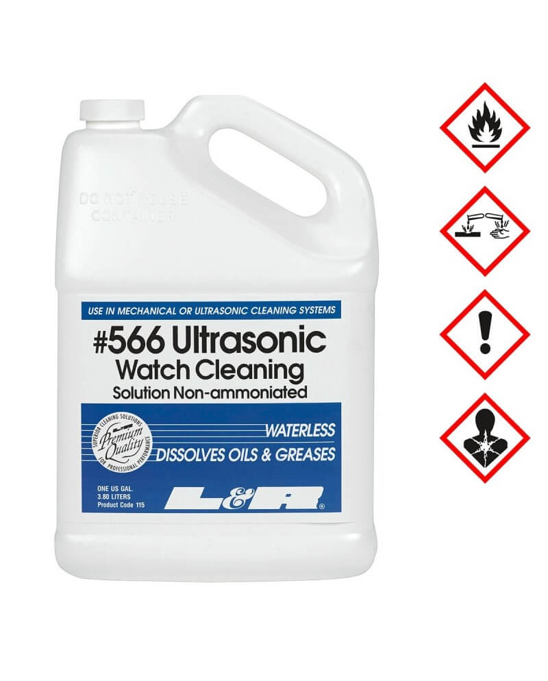 L&R 566 – Solution nettoyage ultrasons horlogerie professionnelle