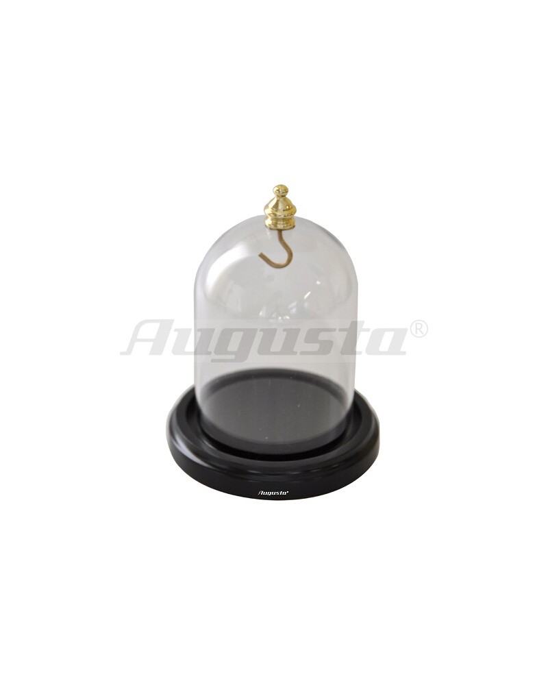 Cloche de présentation pour montre gousset - socle noir