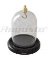 Cloche de présentation pour montre gousset - socle noir