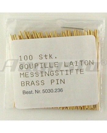 AUGUSTA – Assortiment goupilles longues laiton assemblage précis