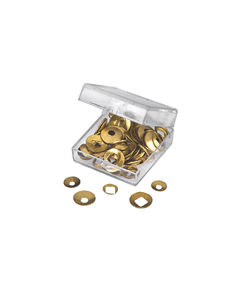 PASSION HORLOGERIE – Assortiment de 25 gouttes en laiton ou en acier pour pendules