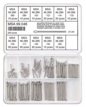 HOROTEC MSA 99.048 – Assortiment de goupilles fendues