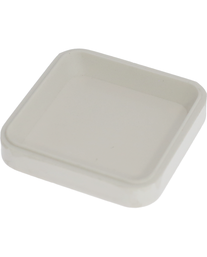 HOROTEC 17.586 – Godet à fourniture carré en bakélite empilable 50 x 50 x 9 mm