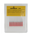BERGEON 3008 – Assortiment 12 équarrissoirs à pivot manche PVC
