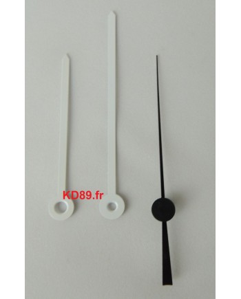 PASSION HORLOGERIE – Set d’aiguilles aluminium pour mouvement radio piloté 70-90 mm