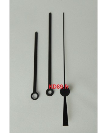 PASSION HORLOGERIE – Set d’aiguilles aluminium pour mouvement radio piloté 70-90 mm