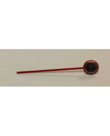 PASSION HORLOGERIE – Trotteuse 25 mm rouge pour réveil quartz