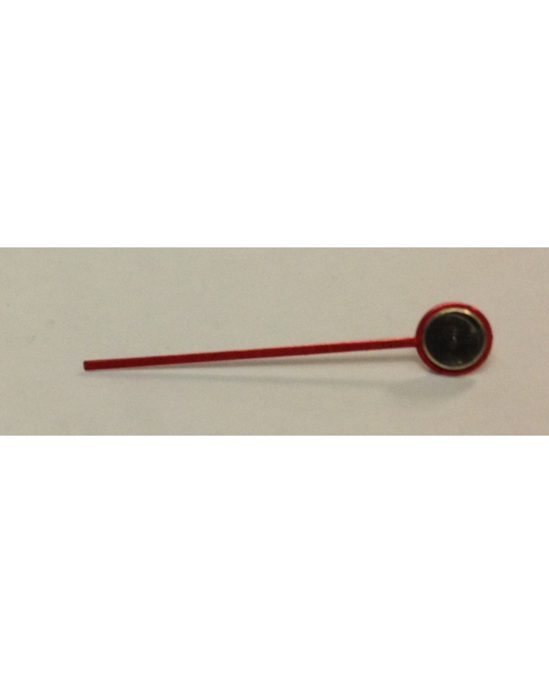 PASSION HORLOGERIE – Trotteuse 25 mm rouge pour réveil quartz