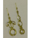 PASSION HORLOGERIE – Aiguilles 22 mm dorées pour réveil quartz en aluminium