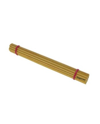 3 Bâtonnets fusains en teck ø 2 - 4 - 6mm