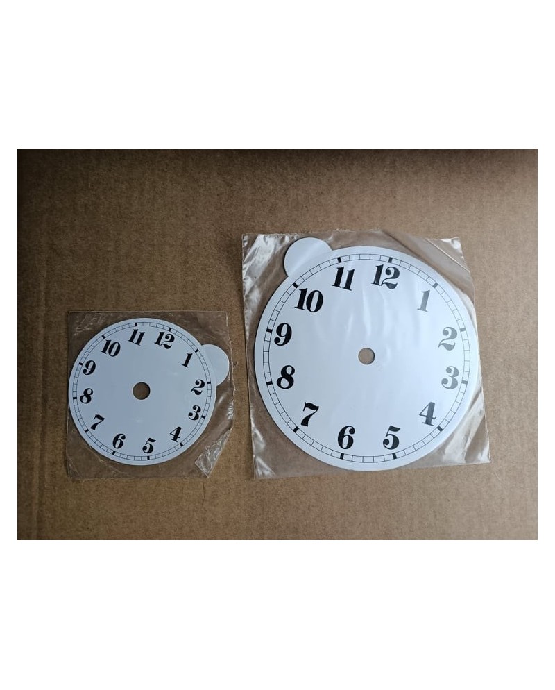 PASSION HORLOGERIE – Cadran en papier chiffres numériques autocollant