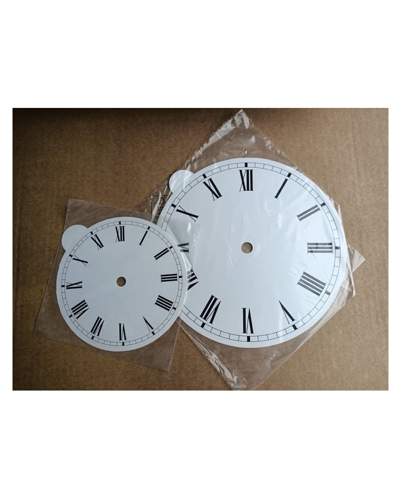 PASSION HORLOGERIE – Cadran en papier chiffres romains autocollant