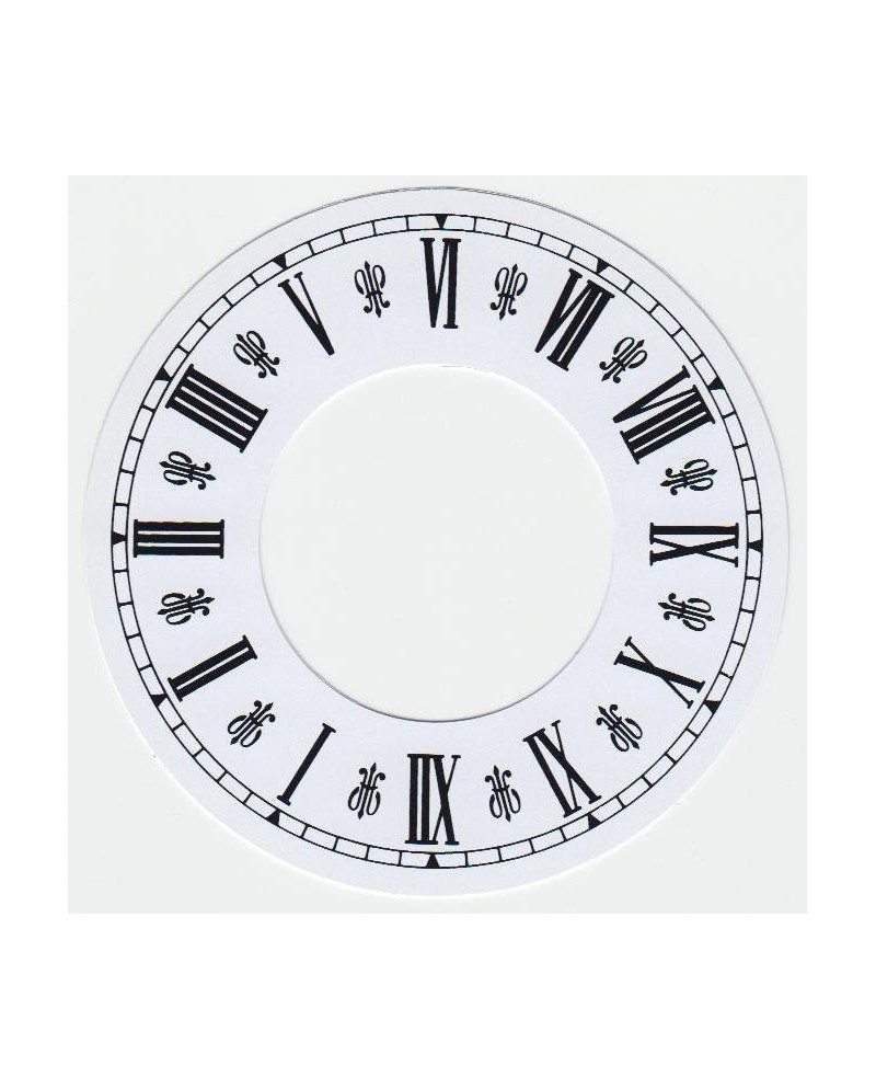 PASSION HORLOGERIE – Cadran papier autocollant pour création de pendule