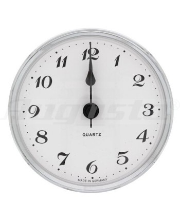 PASSION HORLOGERIE – Mouvement quartz à encastrer chromé avec cadran