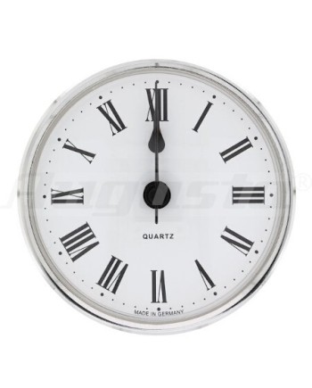 PASSION HORLOGERIE – Mouvement quartz à encastrer chromé avec cadran