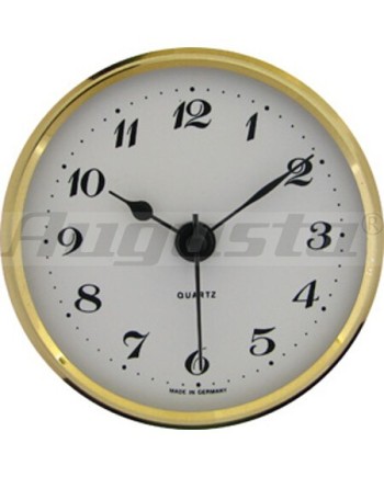 PASSION HORLOGERIE – Mouvement quartz à encastrer doré avec cadran