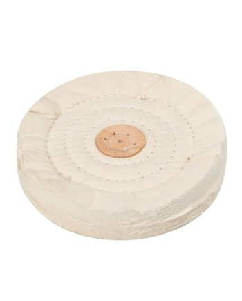 BECO 203199 – Disque coton centre cuir Ø150 mm polissage