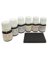 Kit 6 flacons réactifs prêt à l’emploi pour test de l’or (9K, 14K, 18K, 24K) + Argent + Platine
