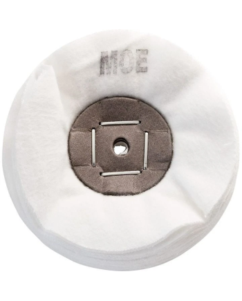 MERARD Ø100x20 mm – Disque flanelle MOE blanc polissage