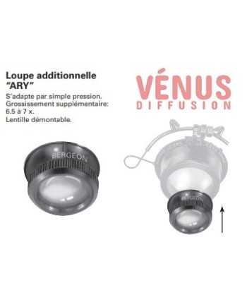 Bergeon  – Loupe ARY lunettes oeil droit grossissement