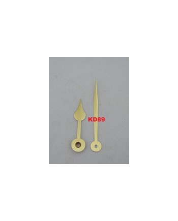 PASSION HORLOGERIE – Aiguilles poires en dural 73 mm pour mouvement quartz