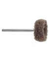HATHO – Brossette Scotch-Brite marron dure Ø 21 mm