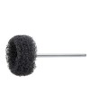 HATHO – Brossette Scotch-Brite noire moyenne Ø 21 mm