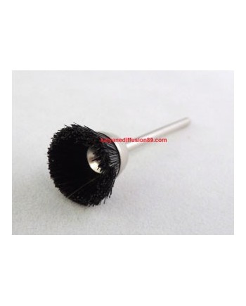 POLIRAPID HATHO – Brossette nylon noire forme coupe