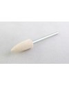 POLIRAPID – Brossette longue feutre forme pointe fine Ø 6,50 mm
