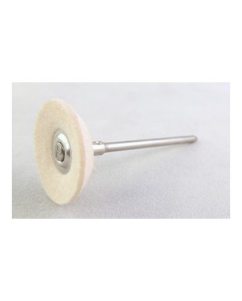 POLIRAPID – Brossette feutre forme plateau Ø 21 mm