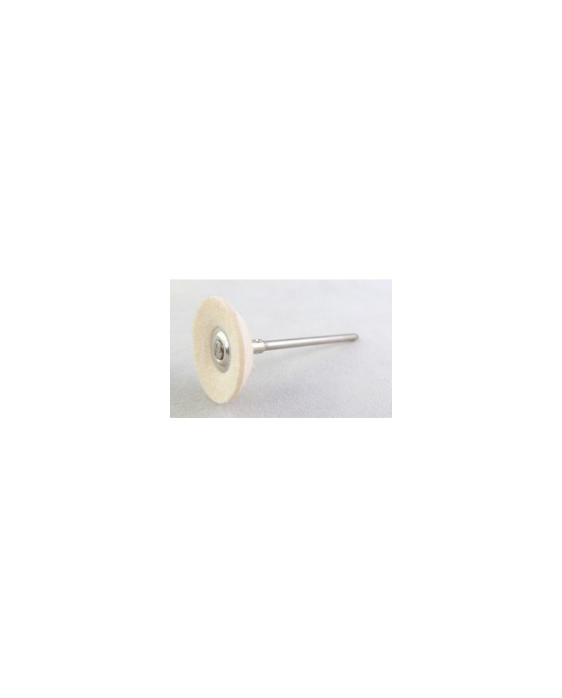 POLIRAPID – Brossette feutre forme plateau Ø 21 mm
