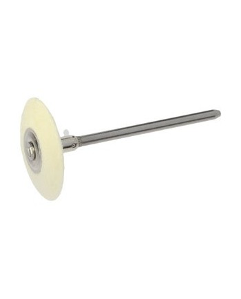 POLIRAPID – Brossette feutre forme lentille Ø 21 mm