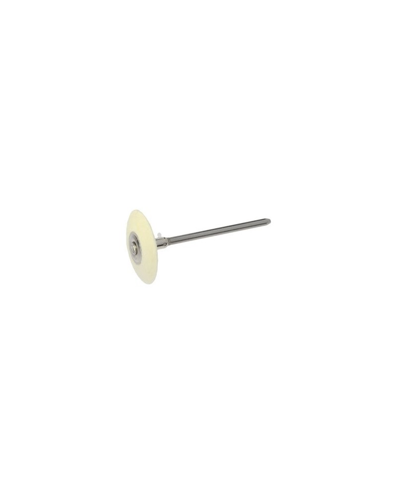POLIRAPID – Brossette feutre forme lentille Ø 21 mm
