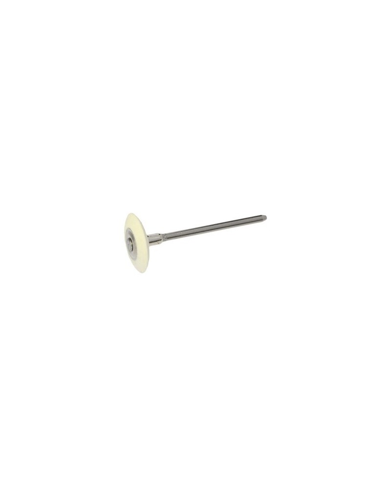POLIRAPID – Brossette feutre forme lentille Ø 17 mm