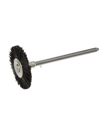 POLIRAPID – Brossette nylon noire Ø 21 mm