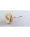 POLIRAPID – Brossette peau de chamois Ø 21 mm