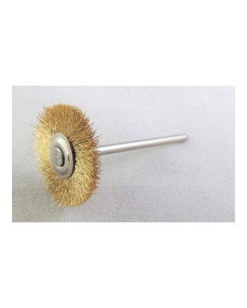 HATHO POLIRAPID – Brossette en fil de laiton Ø 21/22 mm