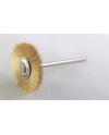 HATHO POLIRAPID – Brossette en fil de laiton Ø 21/22 mm