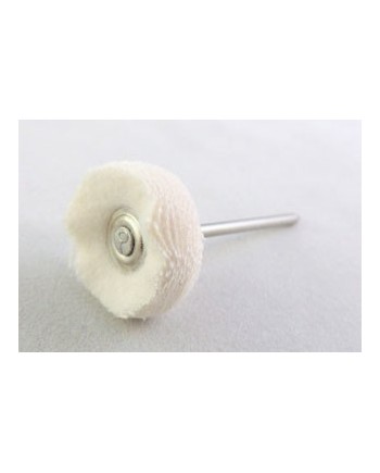 POLIRAPID – Brossette en flanelle Ø 21 mm