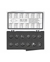 HOROTEC 47.000 - Assortiment de tubes inox pour boîtes étanches Ø 2,50 mm