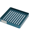 Horotec 17.590 support à vis en aluminium éloxé, fentes pour Ø 0.60 à 2.00 mm