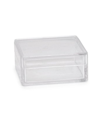 BECO 290124 - Boîte de rangement en plastique transparente 36 × 36 × 16 mm