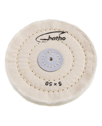 HATHO - Disques de polissage MIRA en coton fin naturel