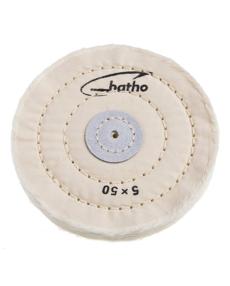 HATHO - Disques de polissage MIRA en coton fin naturel