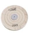 HATHO - Disques de polissage MIRA en coton fin naturel