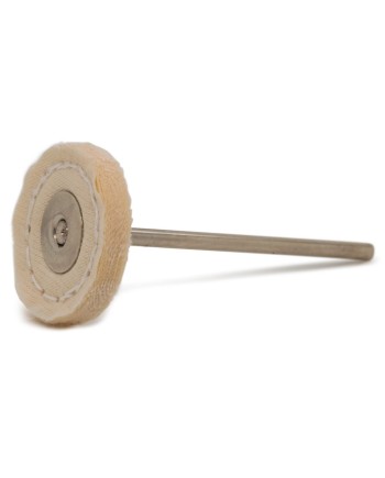 HATHO HP – Roue de polissage en mousseline Ø22 mm sur tige