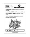 BERGEON 10008 - Goupilles en acier pour réveils et pendules