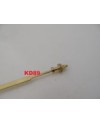 Tige de balancier pour mouvement quartz à balancier