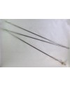 Tige pliante pour lentille de balancier de comtoise